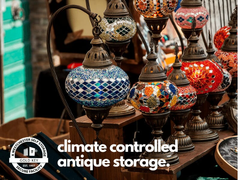 climate controlled storage for antiques