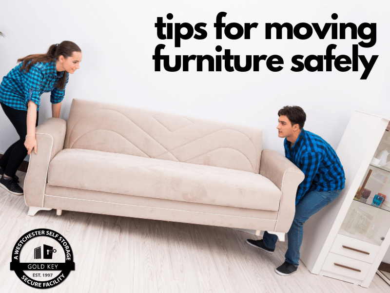 tips for moving furniture Ossining Self Storage